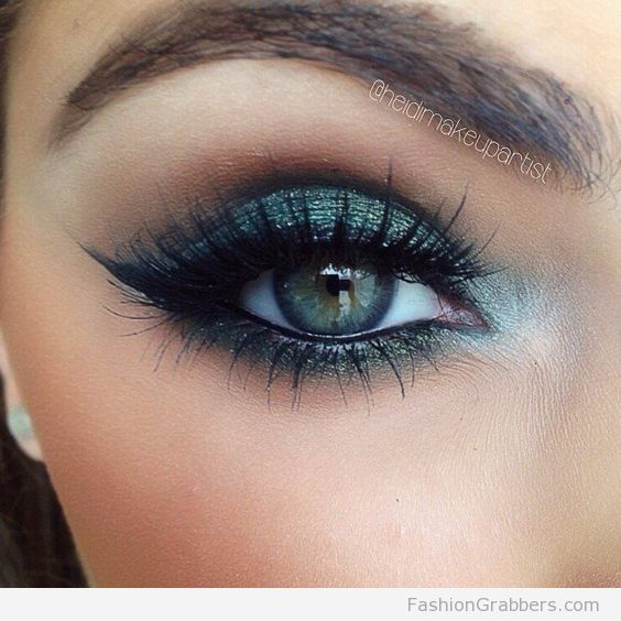 10 Amazing Makeup Looks Featuring Green Eyeshadow