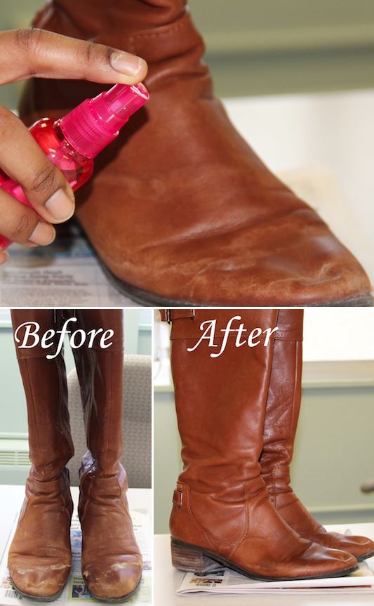 24.-How-to-remove-salt-stains-from-boots-31-Clothing-Tips-Every-Girl-Should-Know-leather