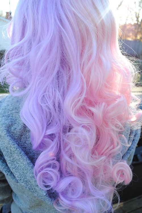 cotton candy hair lol! Would you ever rock this hair brotha?: 