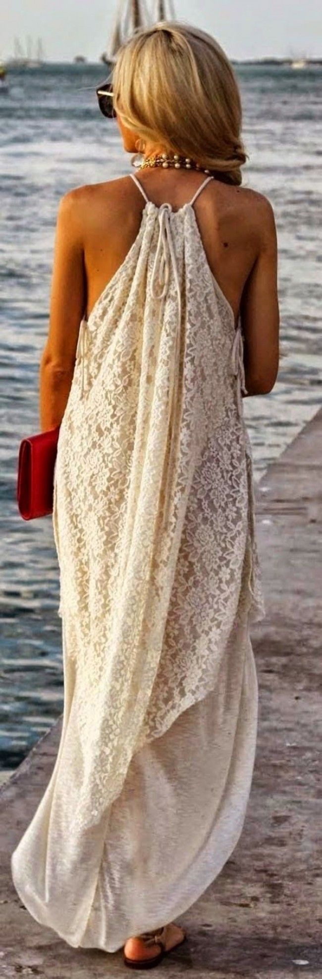 Boho lace dress