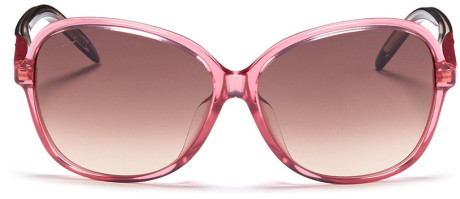 Bubblegum pink oversized sunglasses