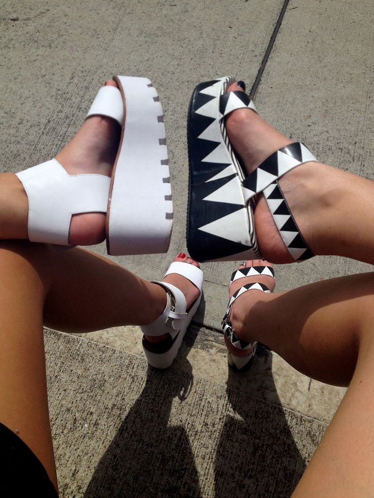 Chunky platform sandals