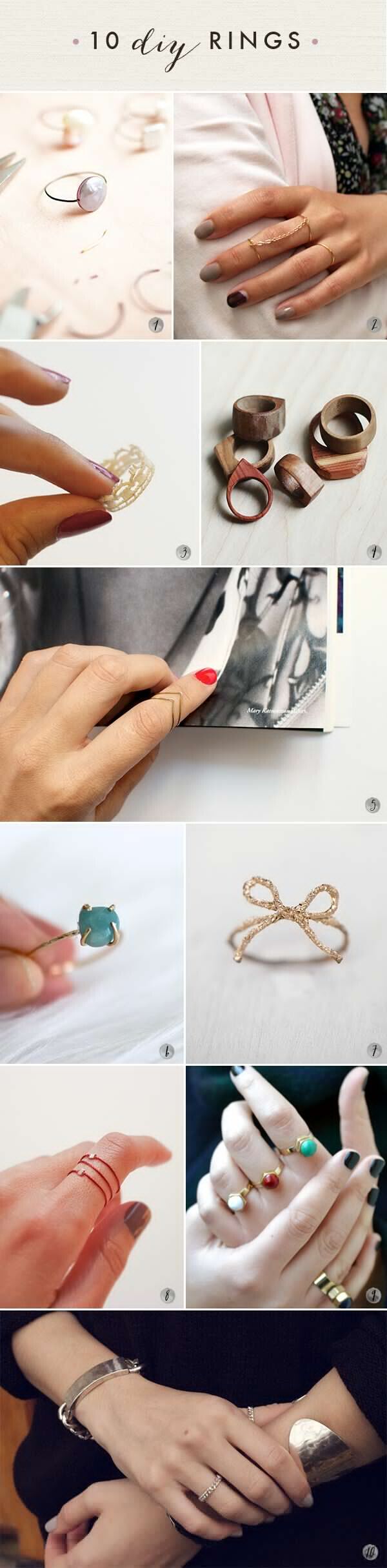 DIY Lovely Rings!
