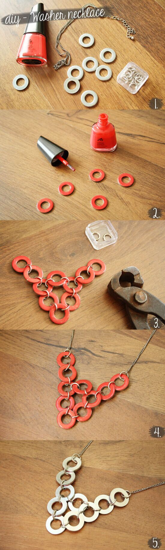DIY- Washer Necklace
