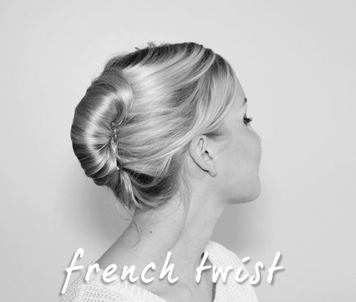 Elegant French Twist Hairstyle