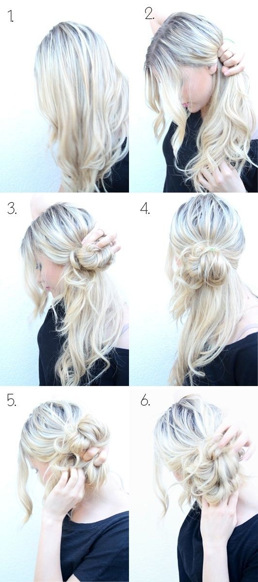How to Do Style: Messy Side Bun Updo