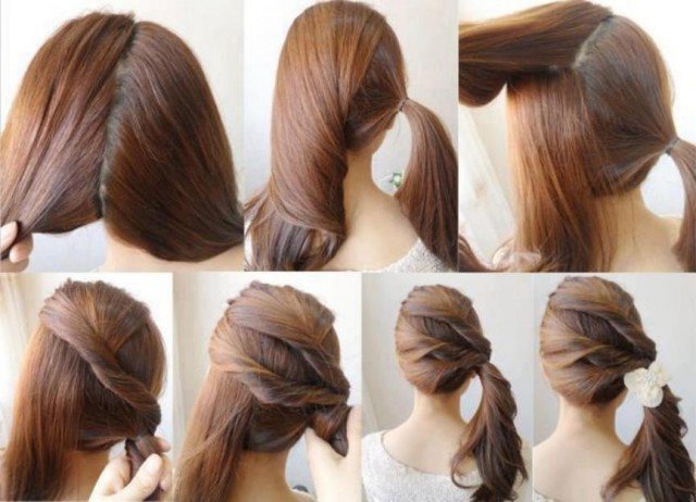 Lovely Side Ponytail Hairstyle Tutorial