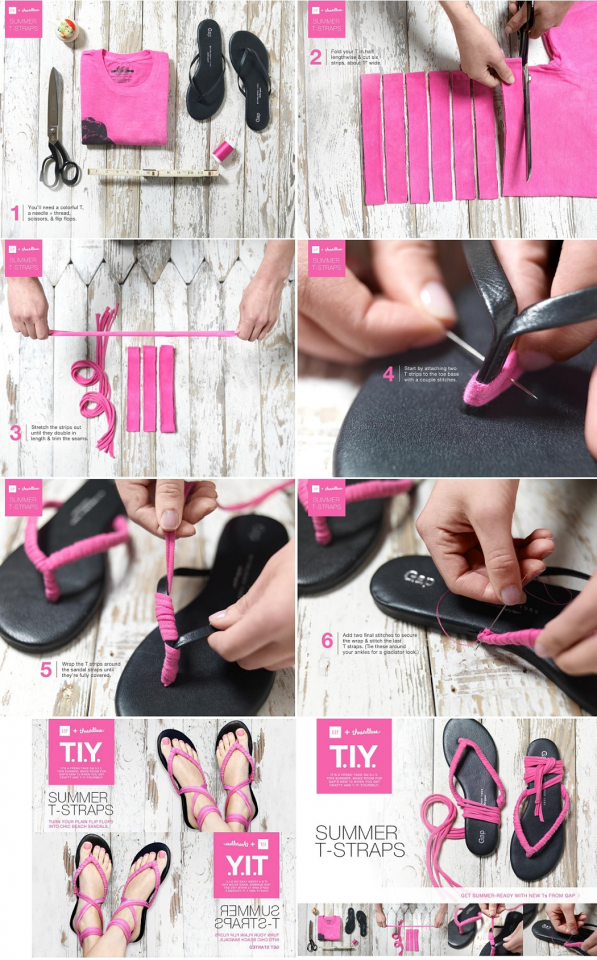 Simple Yet Chic DIY Shoes