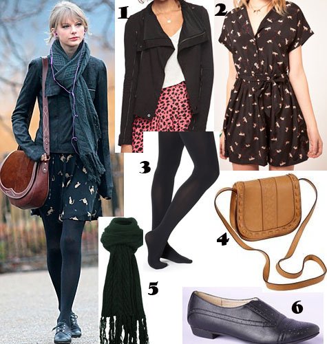 Taylor Swift Fall Outfit Idea
