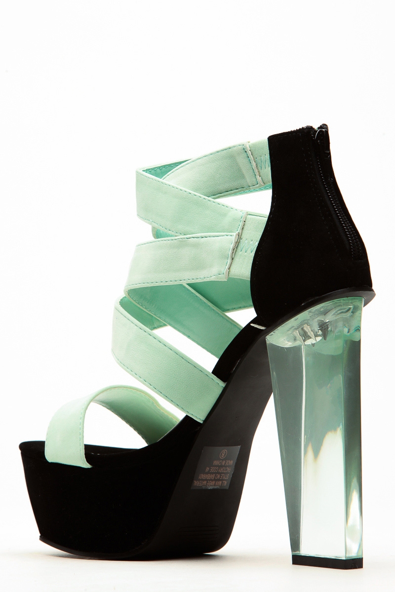 Translucent heel