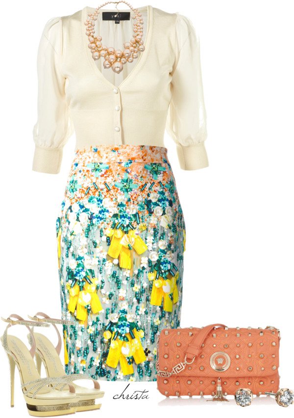 cream-and-print-pencil-skirt-for-your-easter
