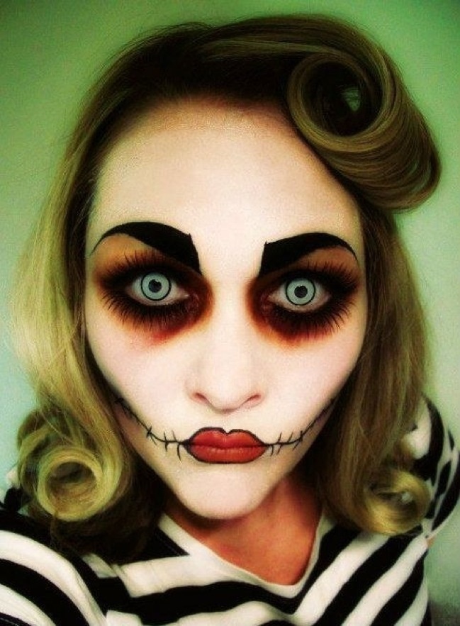 Creepy Halloween Makeup Ideas
