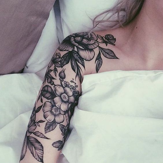 Gorgeous Flower Tattoo Designs