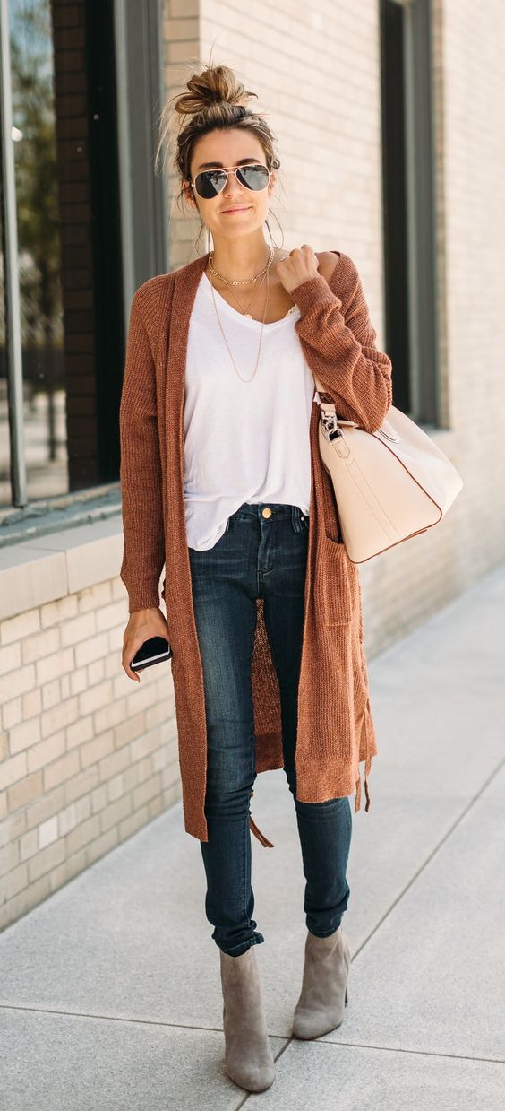 How to Style a Slouchy Cardigan