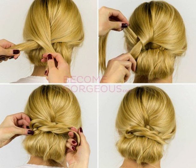 Fashionable Updo Hairstyle Tutorial