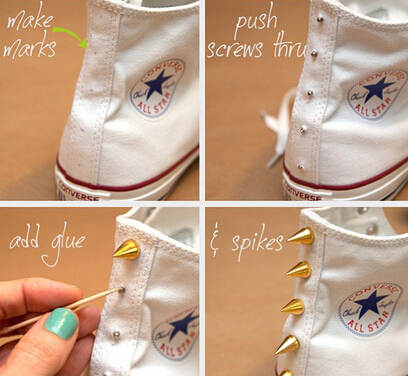 You can make your own shoes using these DIY ideas