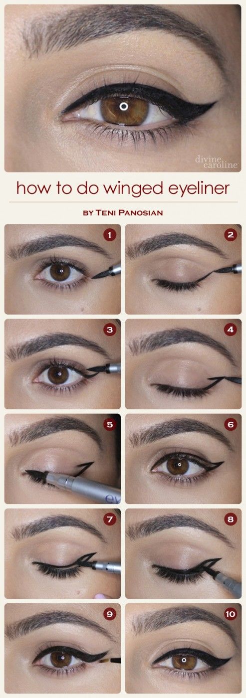 Step By Step Eyeliner Tutorials For Beginners