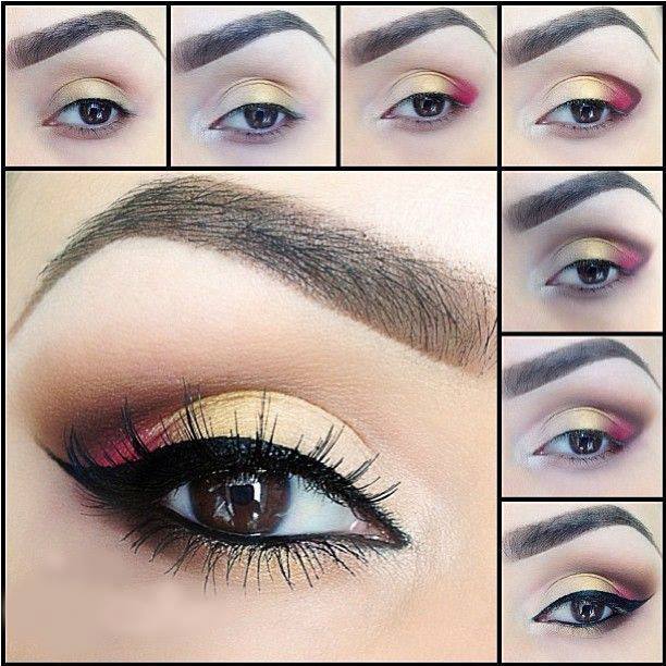10 Simple Step By Step Make-up Tutorials For Brown Eyes