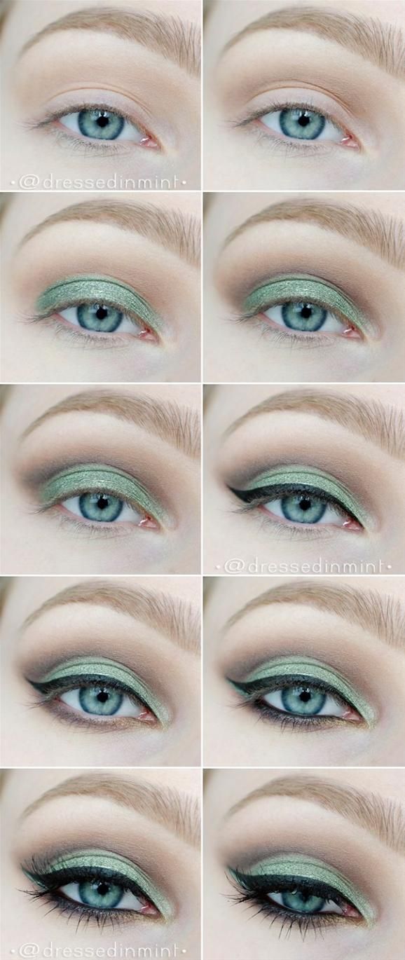 10 Makeup Tutorials – Step By Step Makeup Tutorials For Green Eyes