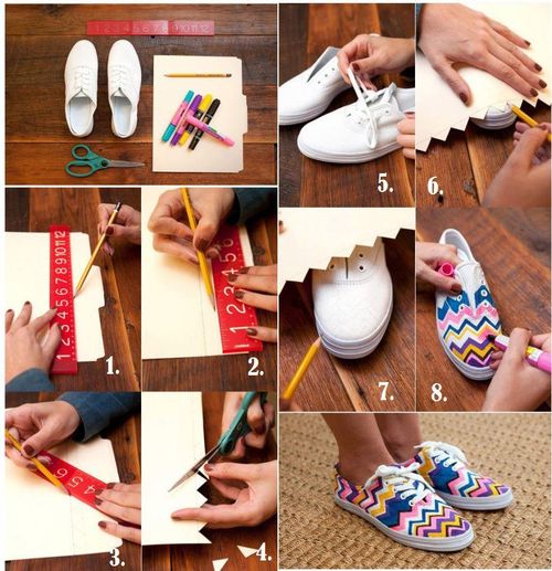 DIY Fashion: 15 DIY Shoe Design Ideas